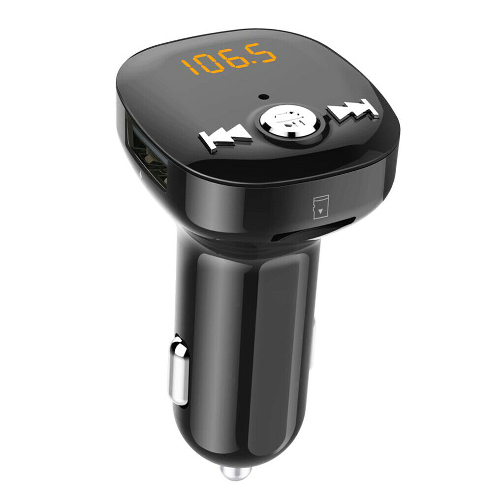 Car Bluetooth TF U Disk Cell Phone MP3 FM Transmitter Handfree Calling Nav
