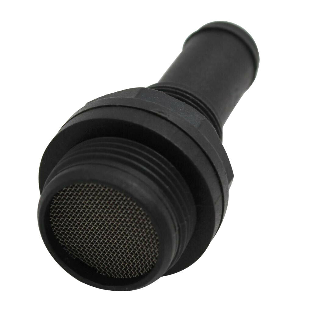 Black Plastic Marine Fuel Vent Black Poly For Boat/Car/Gas
