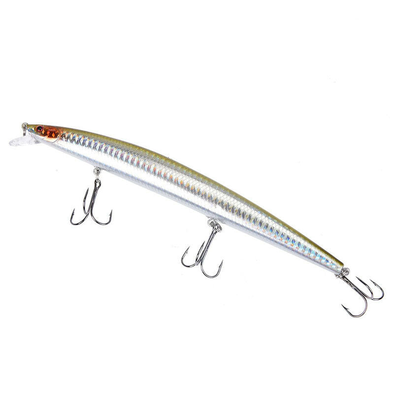 18cm/26g minnow fishing lures plastic baits hard lures bass crank baits 3#.l8