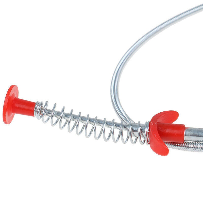85cm Kitchen Sewer Dredging Device Tools Spring Pipe Sink Cleaning N JfJ..l8