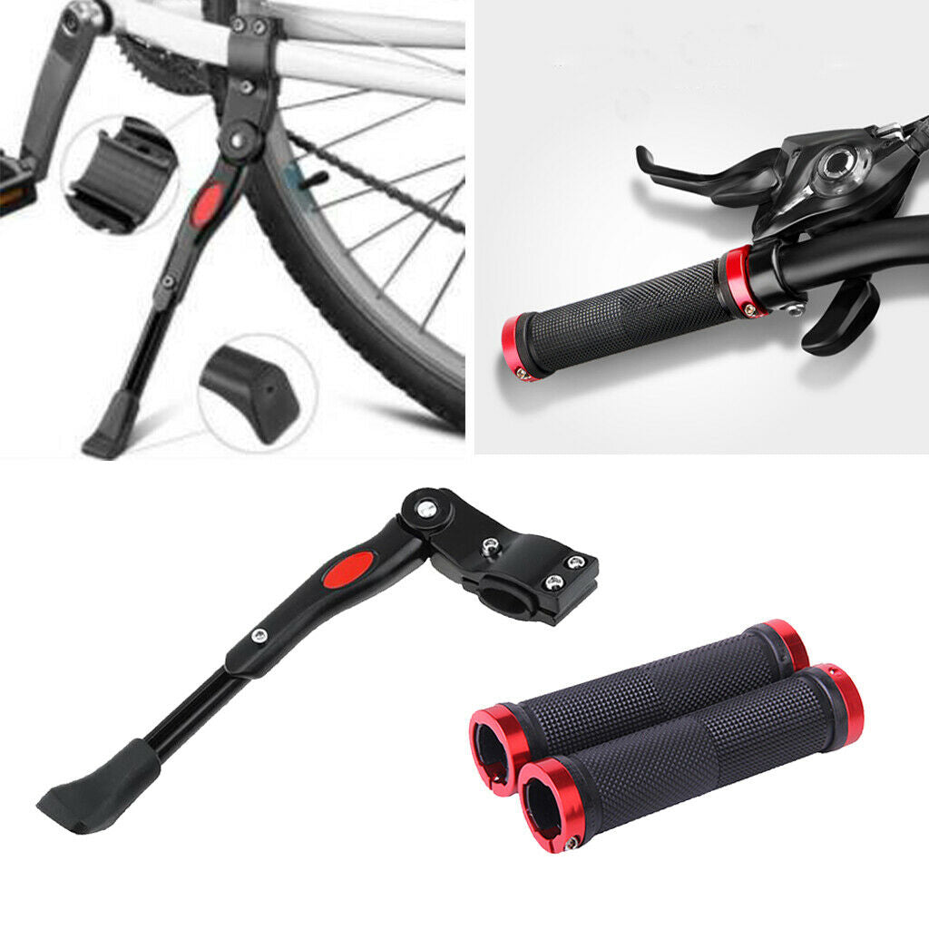 Bicycle Kickstands Replacement for 22-27'' Bike with Cycling Handlebar