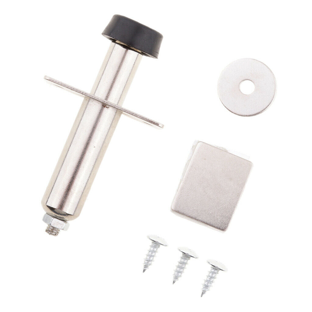 1 Set of Chrome Stainless Steel Door Poppers  Kits