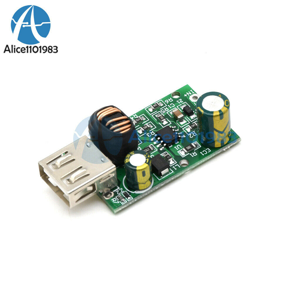 5V 2A USB Cell Phone Charging module DC 8-90V to 5V Step-down Board for Car