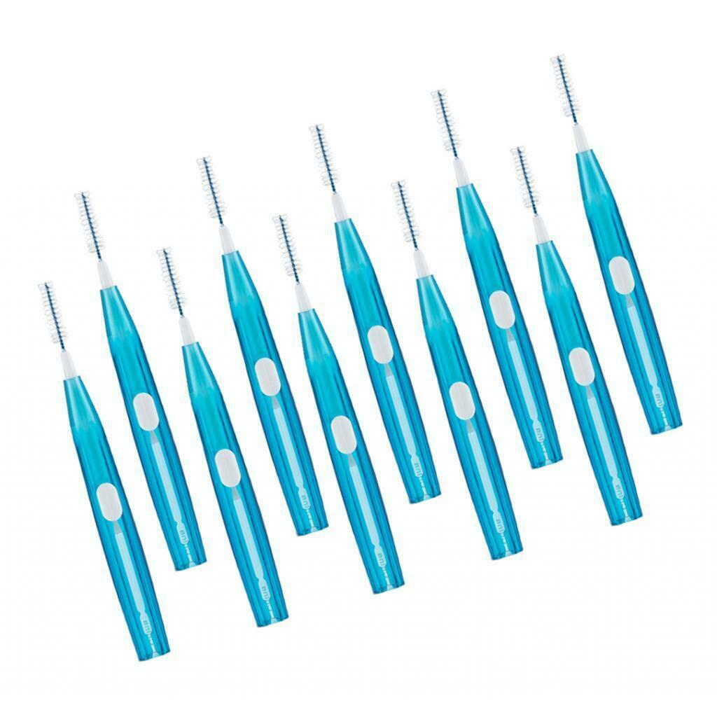 10 lot Interdental Brushes Teeth Crowns Bridges Cleaner Toothpick Floss