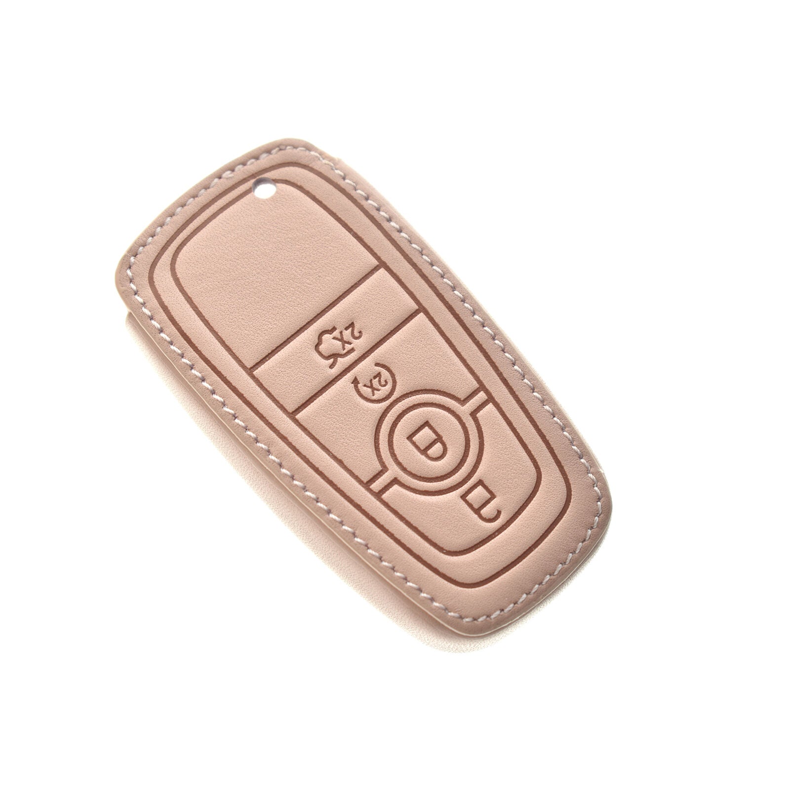 Car Key Case Cover FOB Chain Fob Holder for Ford Mustang Mondeo Edge Explorer