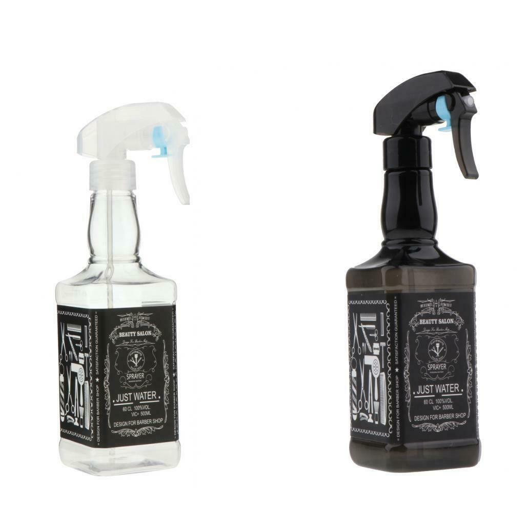 2 Pcs Professional 500ml Spray Bottle Hair Salon Hairdressing Water Sprayer