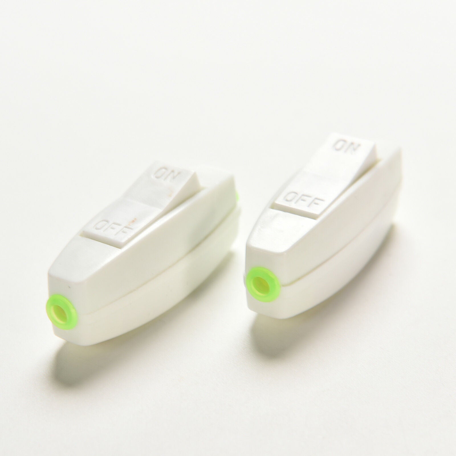 2x Inline ON/OFF Table Lamp Desk Light Cord Rock Switch Control Max 6A 2 eHSJCA