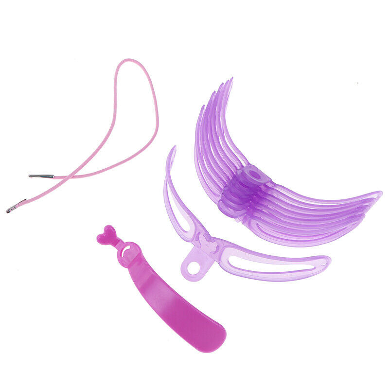 8PCS Eyebrow Shaper Makeup Template Eyebrow Grooming Shaping Stencil  WLDFAU