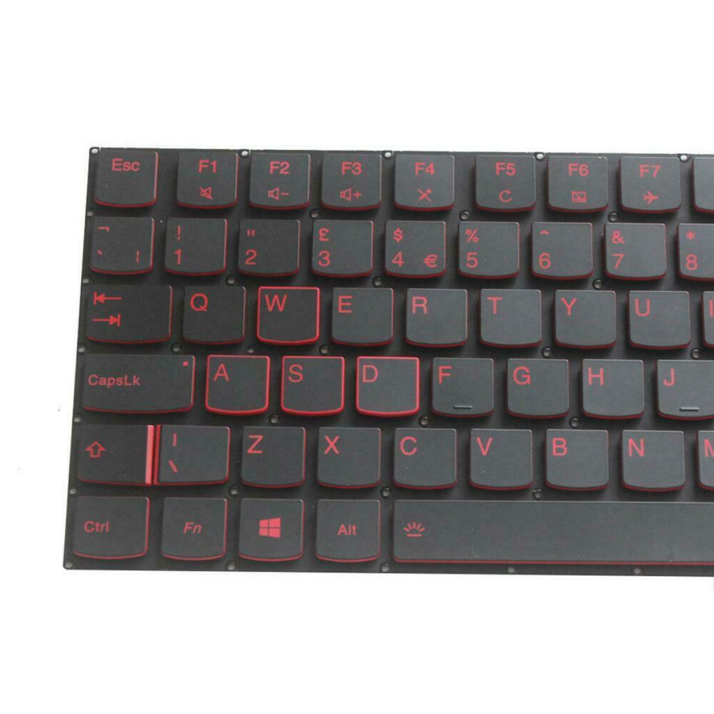 Laptop UK Layout Keyboard for Lenovo Y520 Y520-15IKB R720 R720-15IKB Black