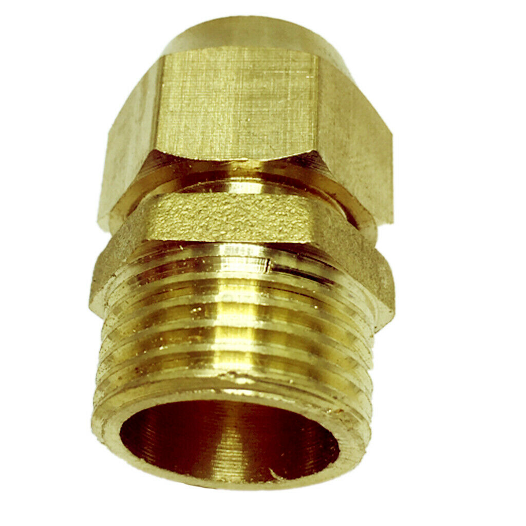 Brass 1/2" Male Adapter Connector Thread Fittings Tube Fitting Ï†12mm