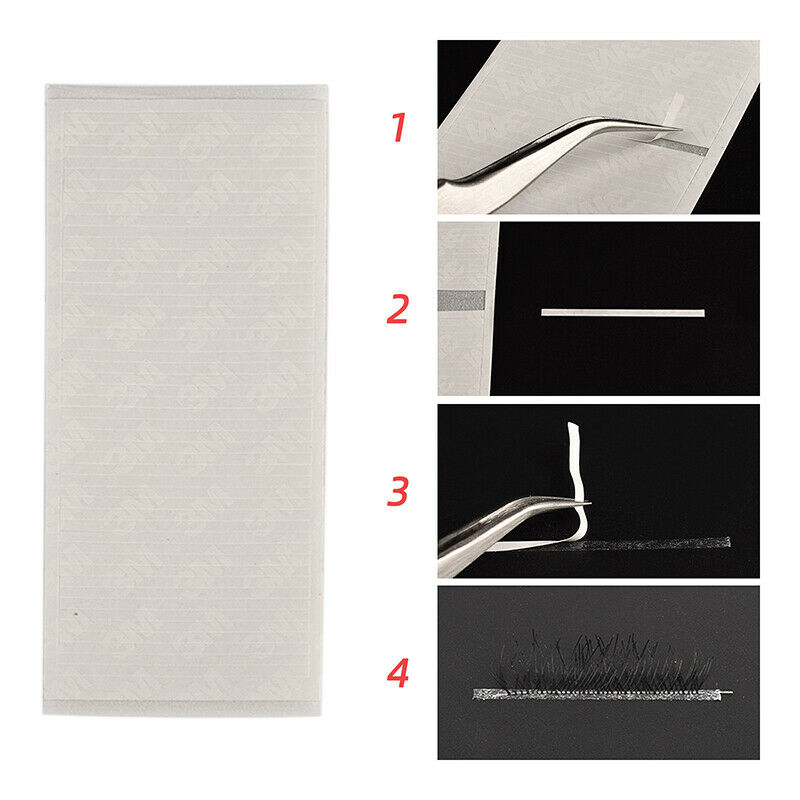 250strips Adhesive Tapes Volume Eyelash Extension Lashes Storage Sticky S.l8