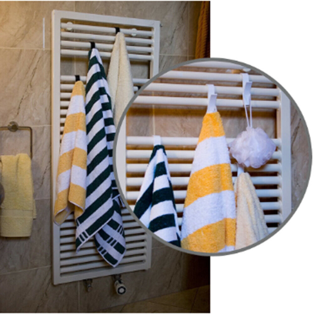 4pcs/set Hanger for Heated Tower Rail Radiator Tubular Bath Hook Holder