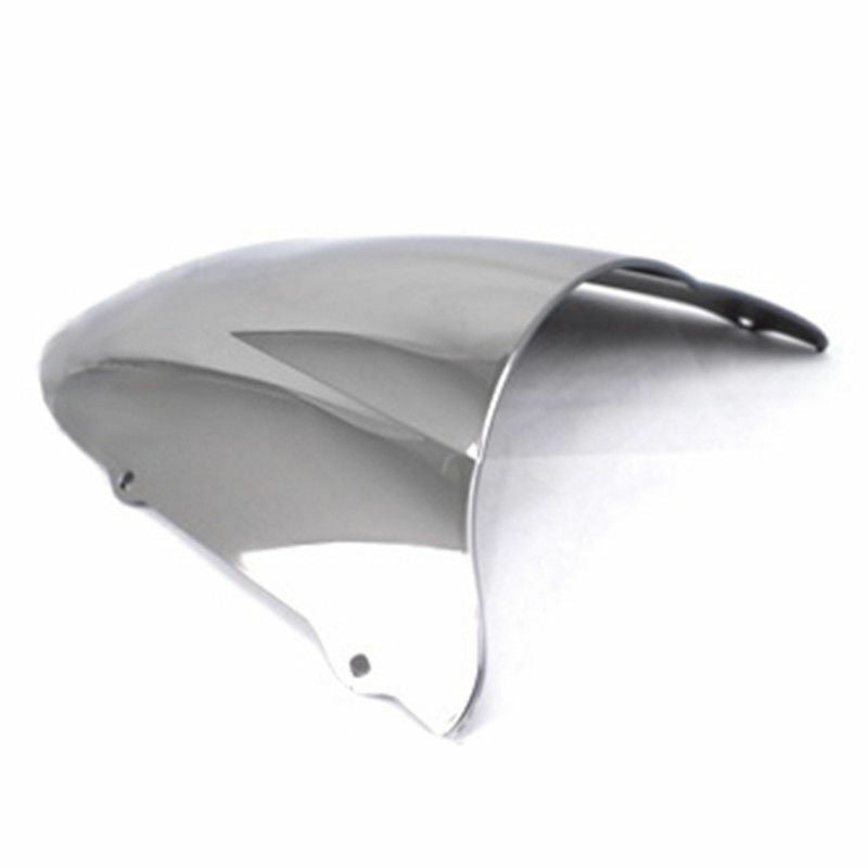 Chrome Motorbike Windshield Windscreen for Kawasaki NINJA ZX6R ZX 6R 636 98-99