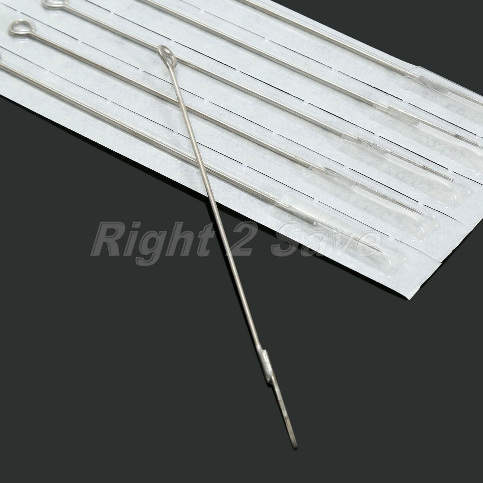 10pcs 7RS Tattoo Needles Body Art Disposable Sterilze Blade Stainless Steel