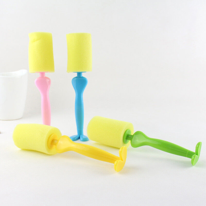 Sponge Brush Bottle Cup Glass Washing Cleaning Kitchen Cleaner Too.l8