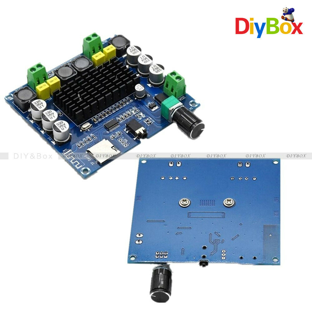 Digital XH-A104 Bluetooth 4.1 Power Amplifier Board TPA3116 50WX2 TF DC12-24V