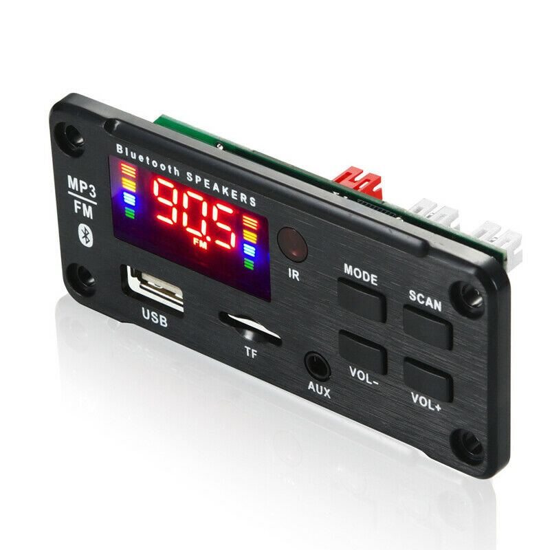 6V-12V Color Screen Bluetooth Power Amplifier 2*25W Car Mp3 Decoder Board Module