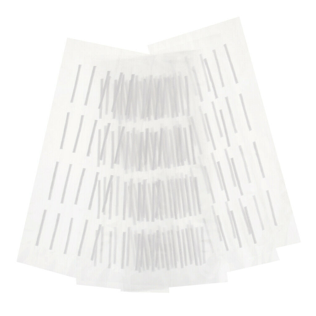 20 Sheets Disposable False Eyelashes Perming Stick,Lashes Curling Rod Wand