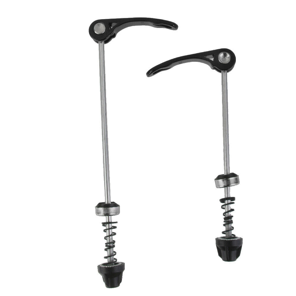 2x Pair Bike QR Wheel Skewer Quick Release Hub Bicycle Clip