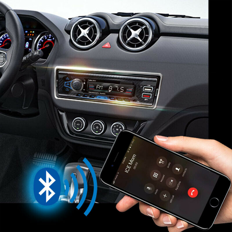 Car Bluetooth MP3 Player Car Radio Amplifier U Disk Card Reader 4 RCA Outputs