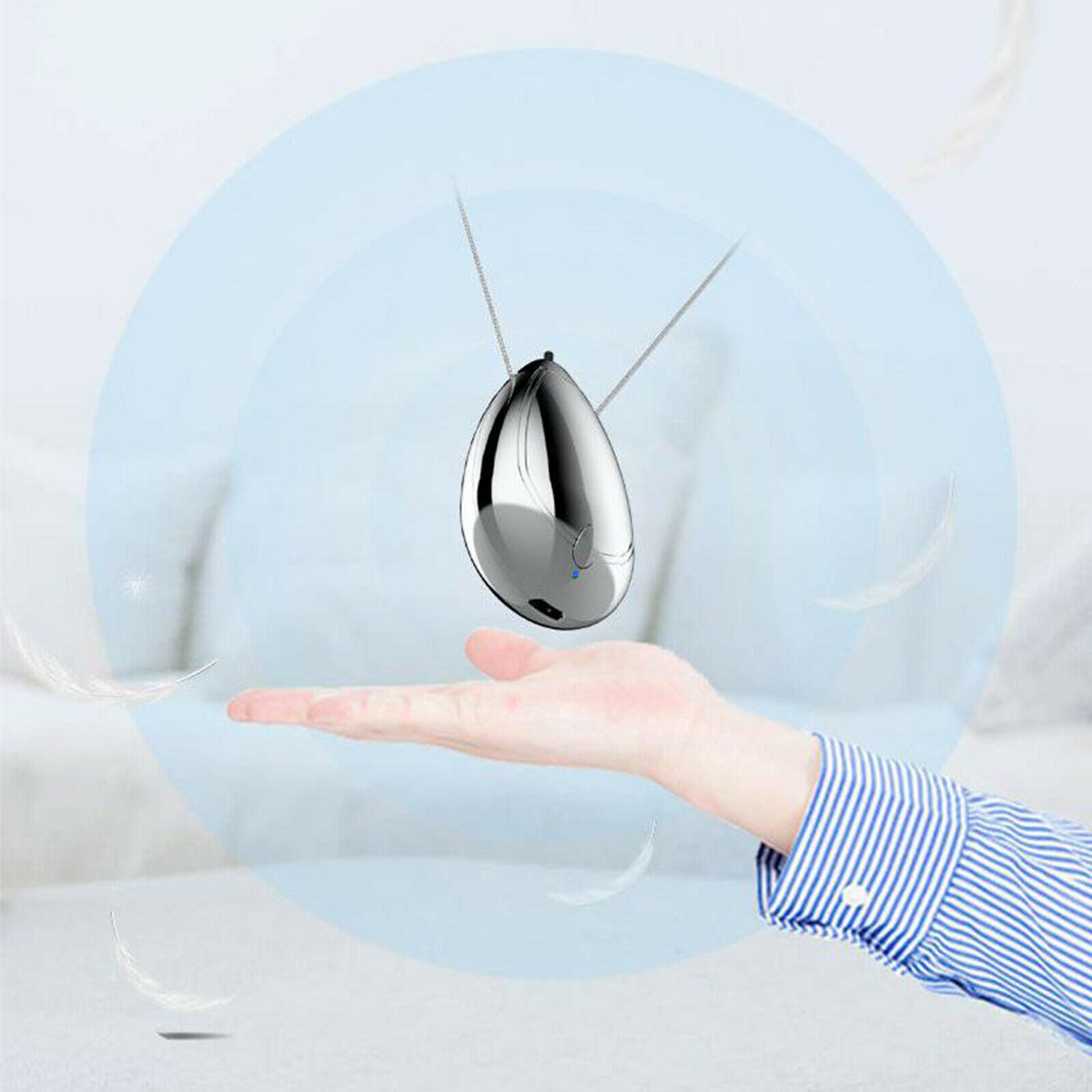 Small Air Purifier Negative Ion Generator  Air Cleaner for Dust Smoke