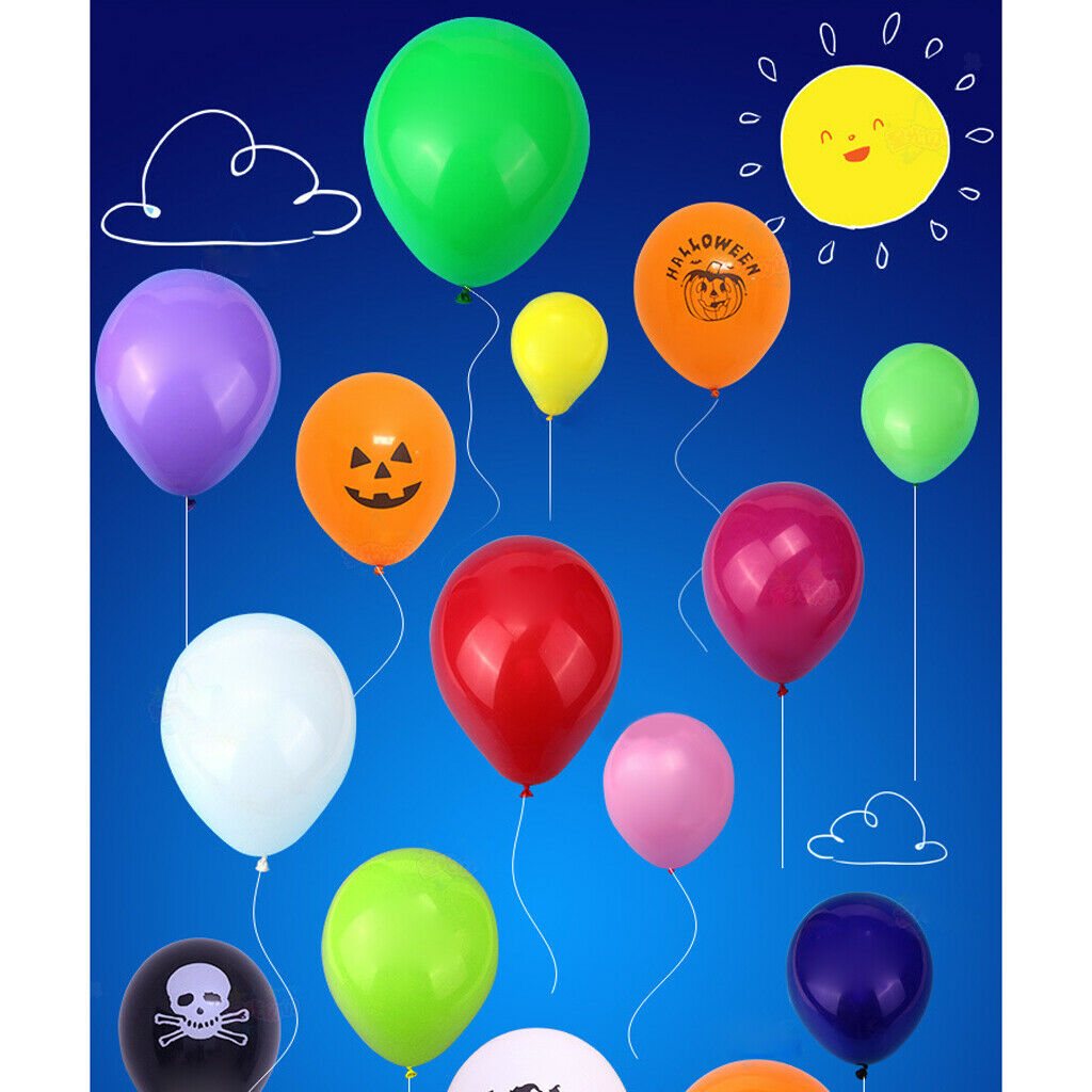 100/lot Halloween Latex Balloons Party Decoration Props White Ghost