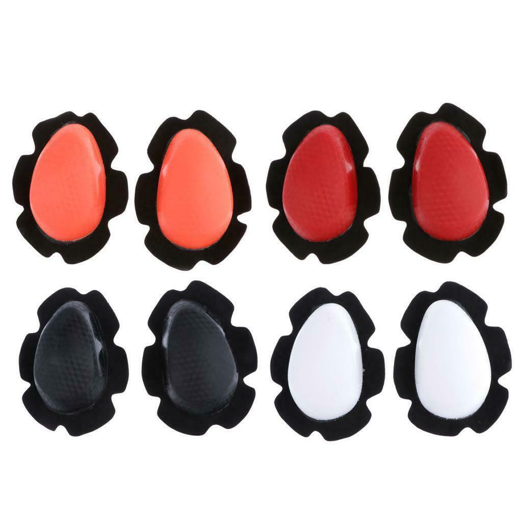 Motorcycle Protective Gears kneepads Knee Pads Slider Protector Cover Red