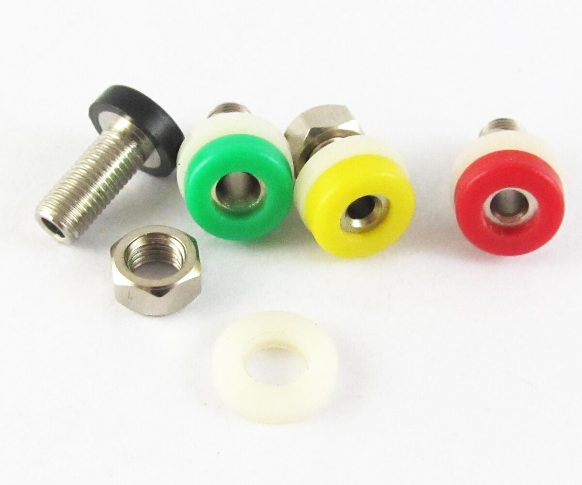 40pcs 4 colors mini 2mm Banana Jack Female receptacle 2mm Binding Post