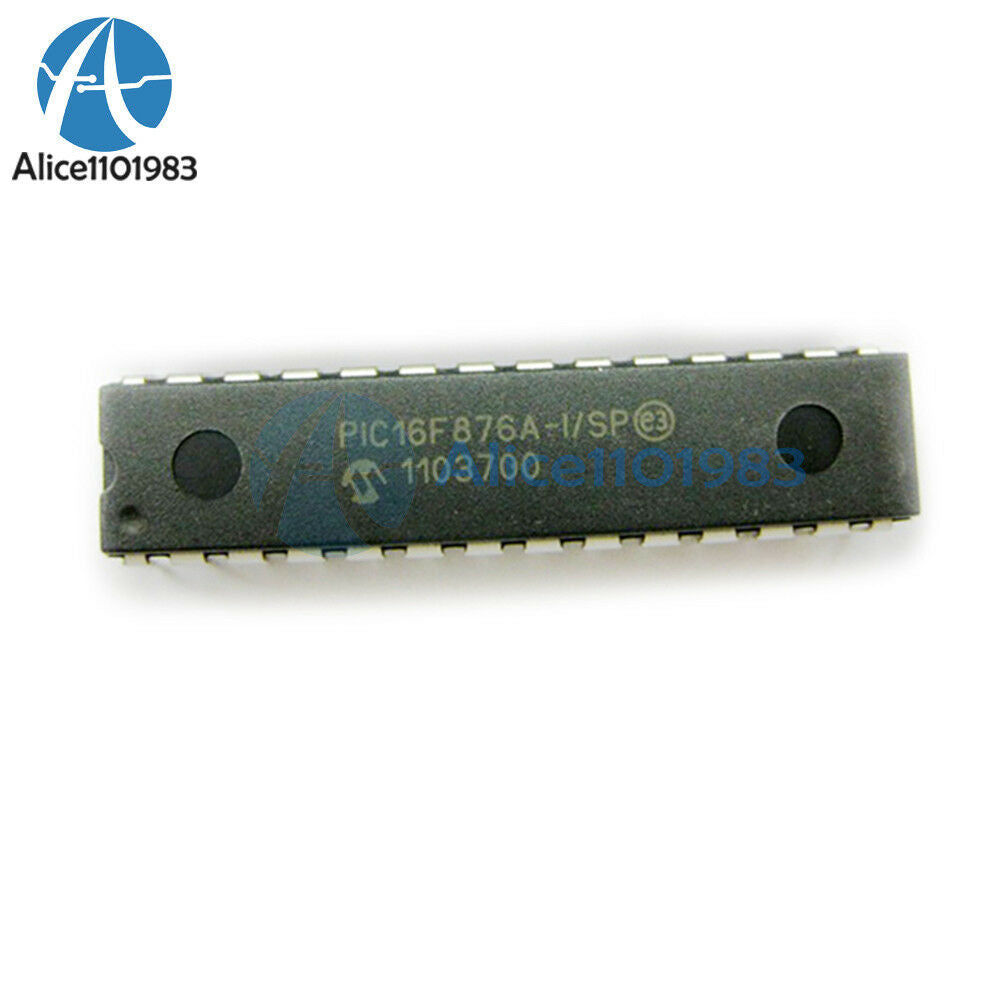 5PCS MCU IC MICROCHIP DIP-28 PIC16F876A-I/SP PIC16F876A-I/P PIC16F876A BEST