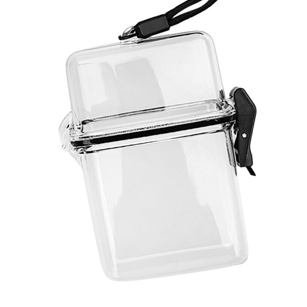 Set of 2 Solid Kayak Waterproof Dry Box Swimming Waterproof Case Container