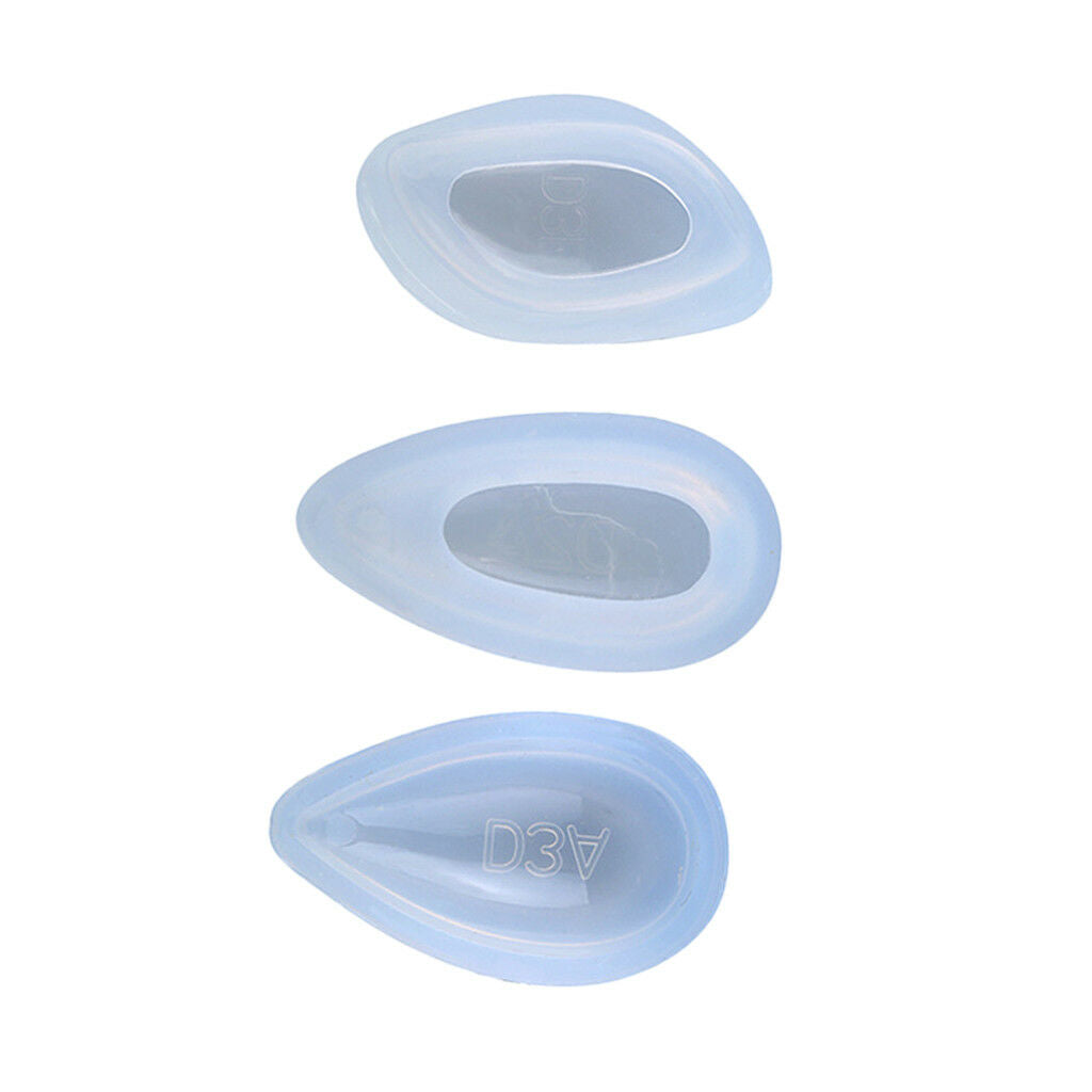 3pcs Silicone Molds Jewelry Making Mould for DIY Handcrafted Pendants Charms