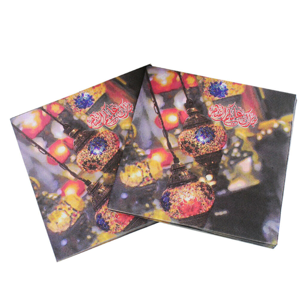 20 Pieces Napkins Paper Serviettes Wedding Party Home Accessories 33x33cm