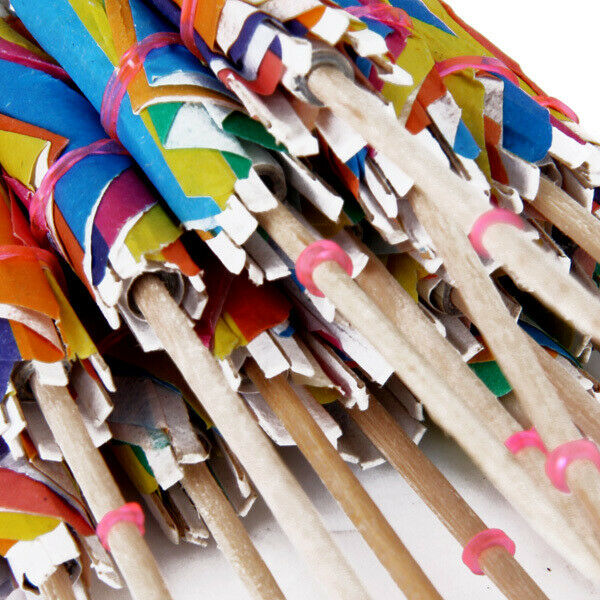 580 Pieces Party Drinking Umbrella Drinking Picks for Luau Parties, Island