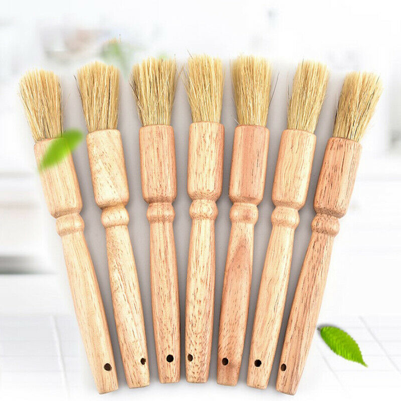 Wooden Pastry Brush roasting food cake bread baking pasting kitchen tool .l8