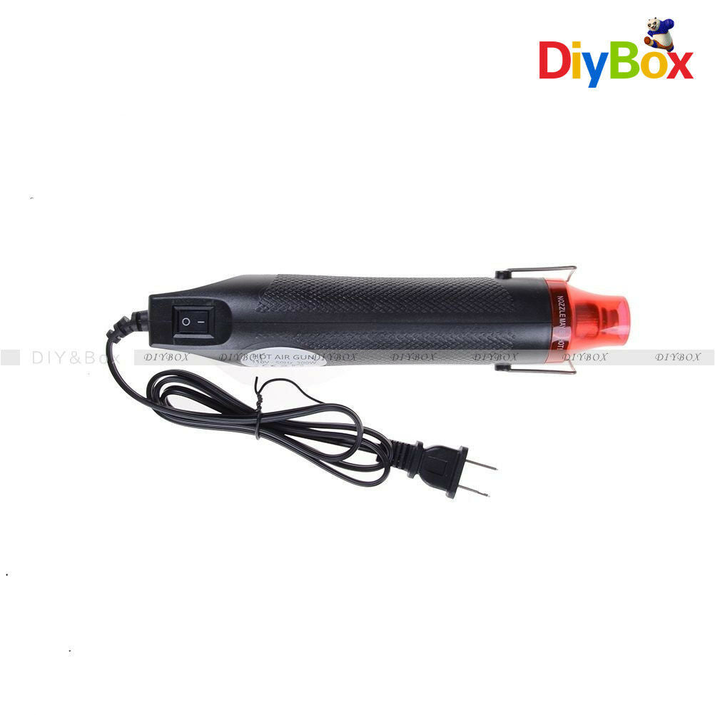 110V 300W Heat Gun Shrink Hot Air Temperature Electric Power Nozzle Tool US Plug