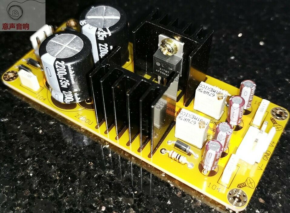 LM317 LM337 Adjustable Regulated Power Supply Board / Kit DC Voltage