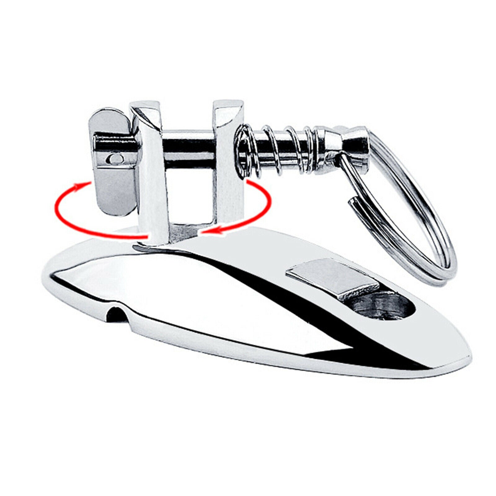 Marine Hinge for Bimini Boat Top Fitting Canoe Raft Kayak Awning Pin version