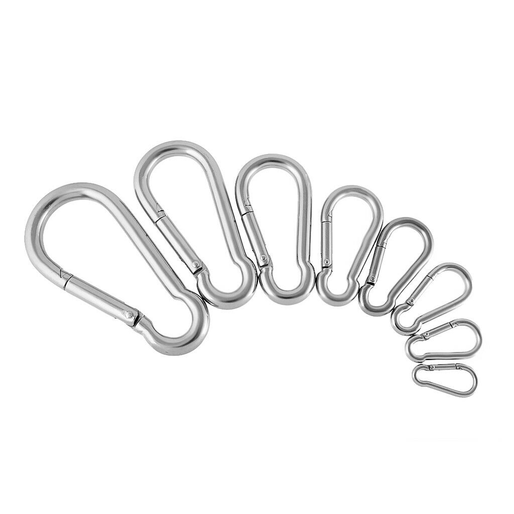 Camping Climbing 304 Stainless Carabiner Quick