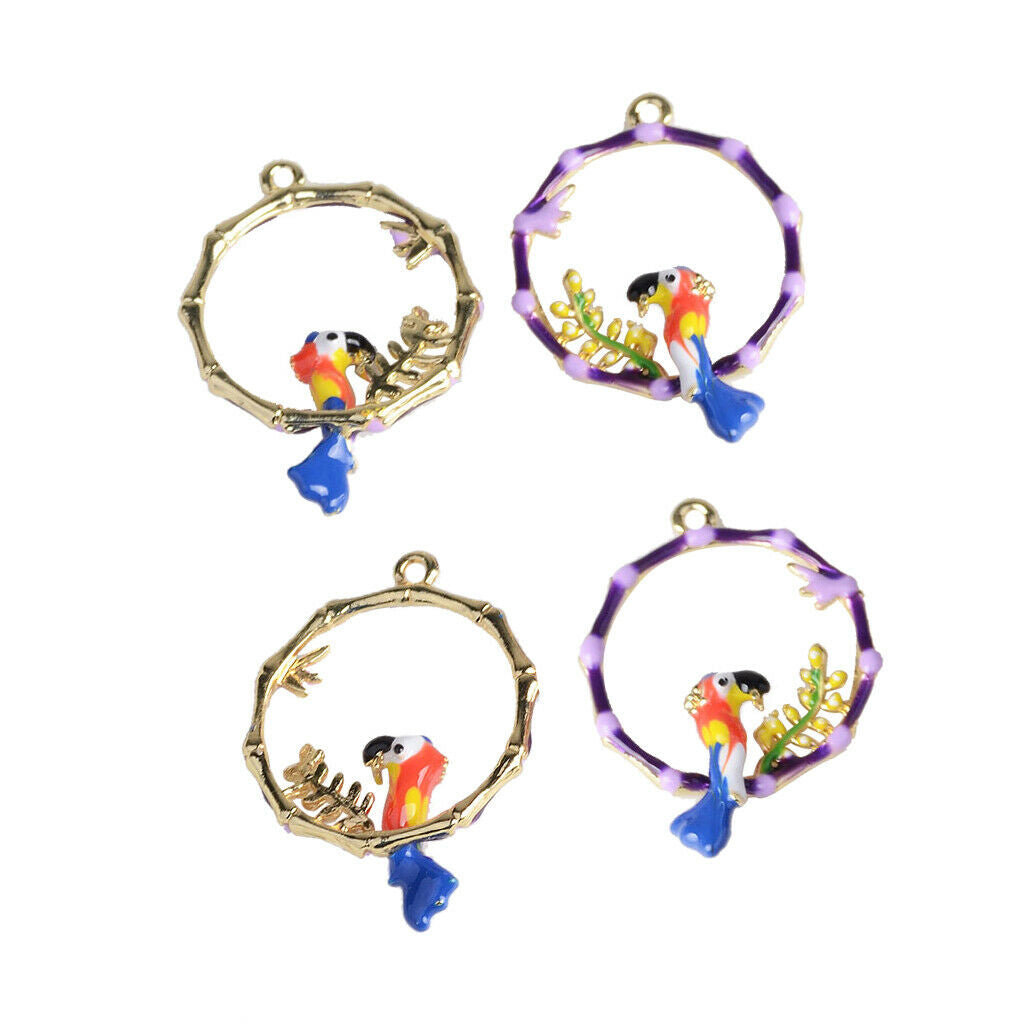 4 Pieces Alloys Garland DIY Charm Jewelry Finding