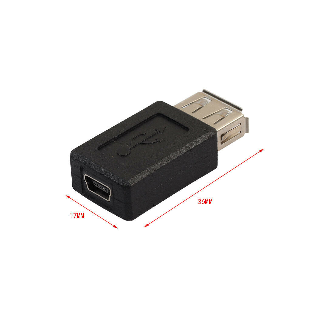 12Pcs/Set Micro USB, USB A, Mini 5Pin Adapter OTG For Android Tablet Phone