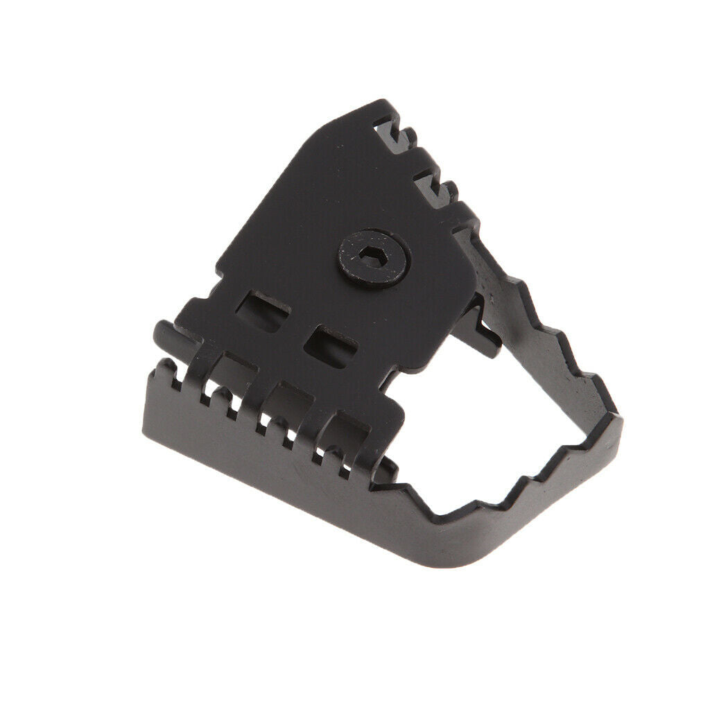 Motorcycle Rear Brake Pedal Enlarger for BMW F650GS F700GS F800GS/ADV Black