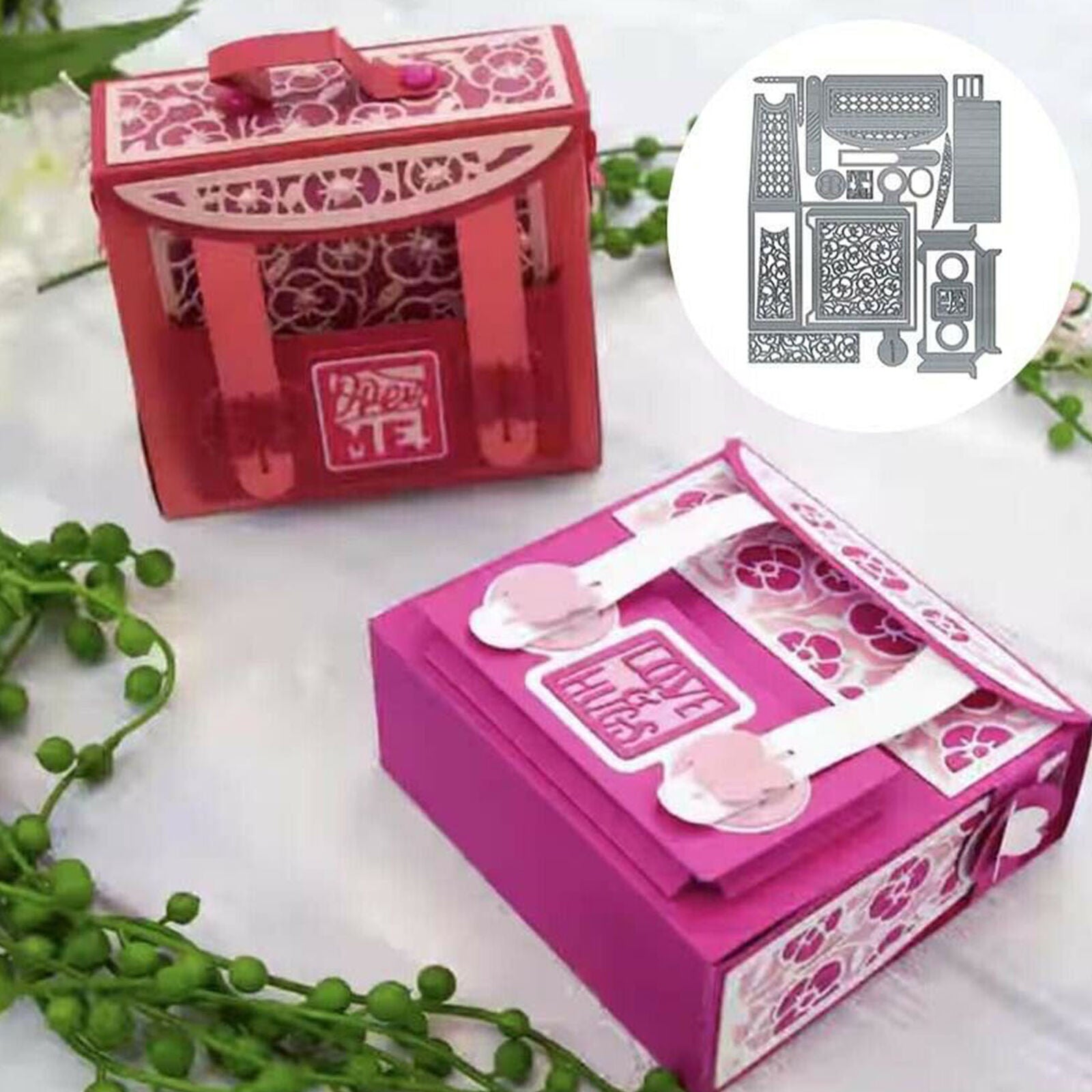 Small School Bag Metal Stencil Cutting Dies Scrapbooking Punching Template