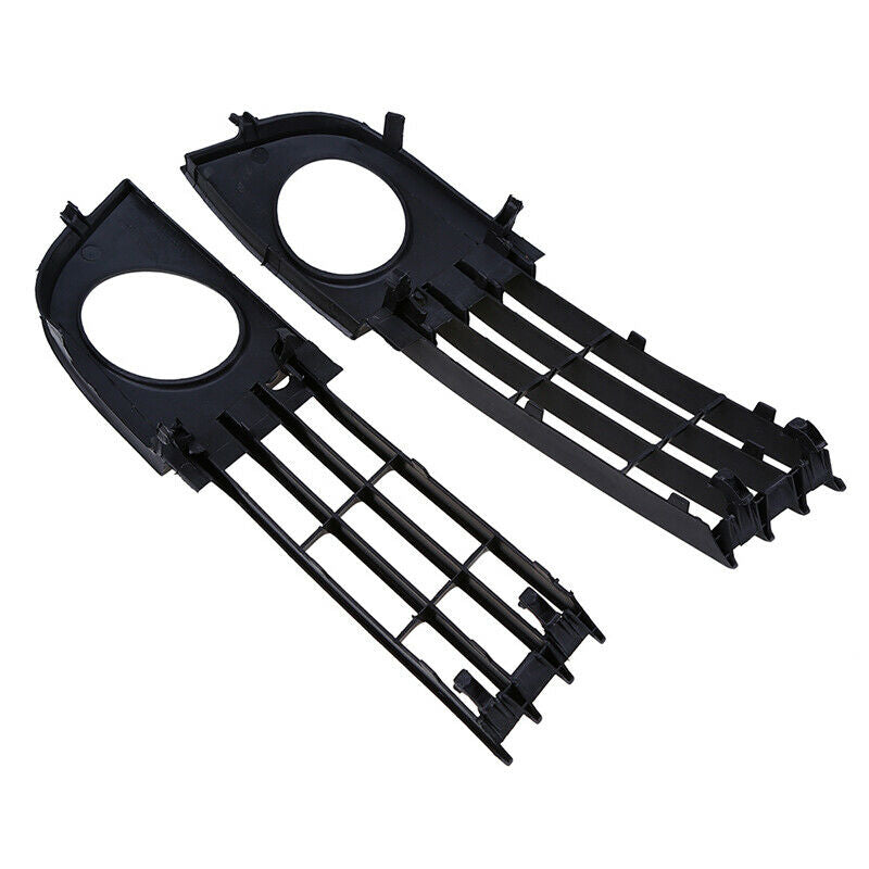 Fit Audi A6 C5 2002-2005 04 Pair Front Bumper Fog Light Lamp Grilles Vent Covers
