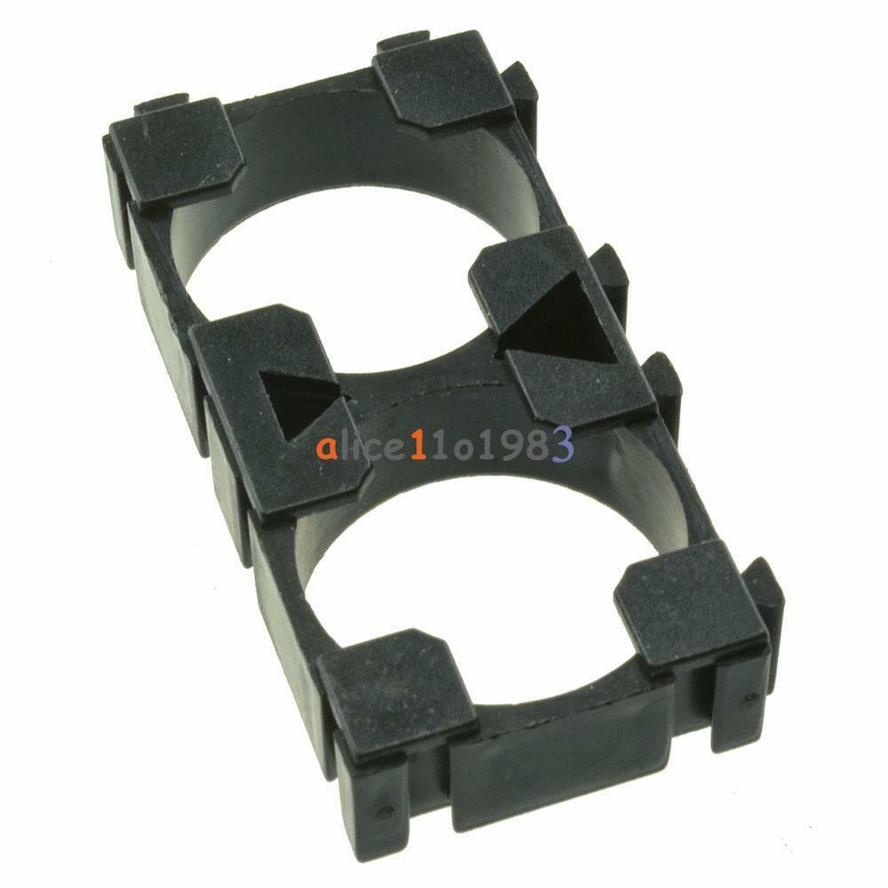 4PCS 1x2 Battery Spacer 18650 Radiating Shell Pack Plastic Heat Holder Bracket