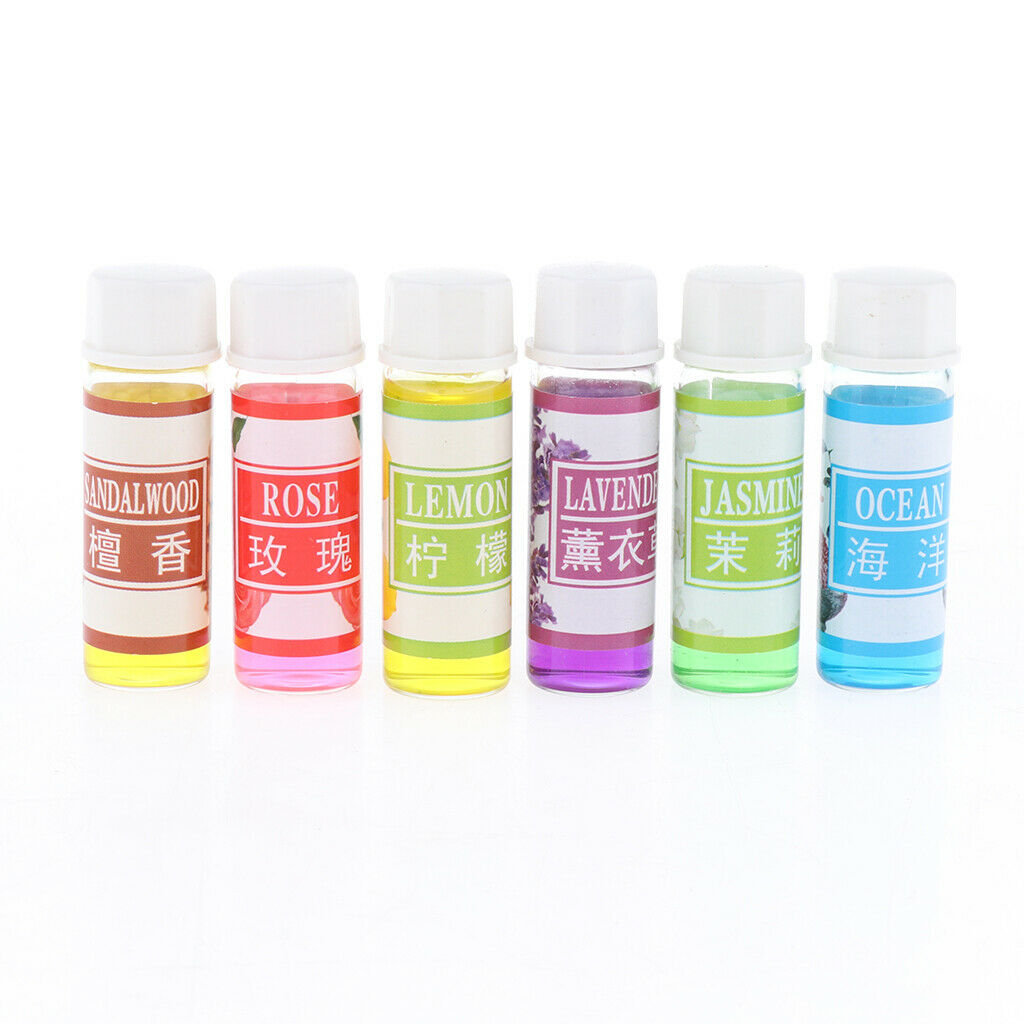 6 Pcs Different Scent Essential Oil Fragrance For Diffuser Humidifier 5ml