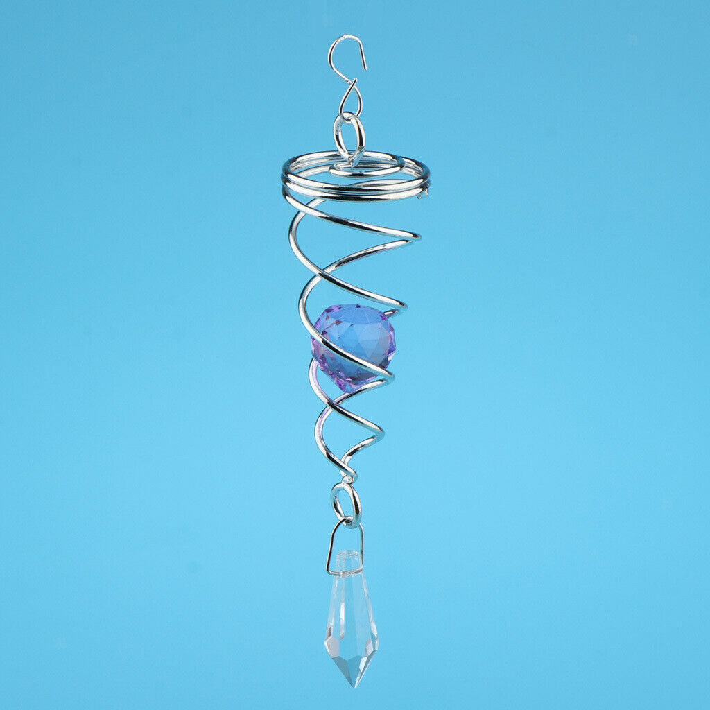 Crystal  Garden Wind Spinner, 4.5-inch, 4 Packs
