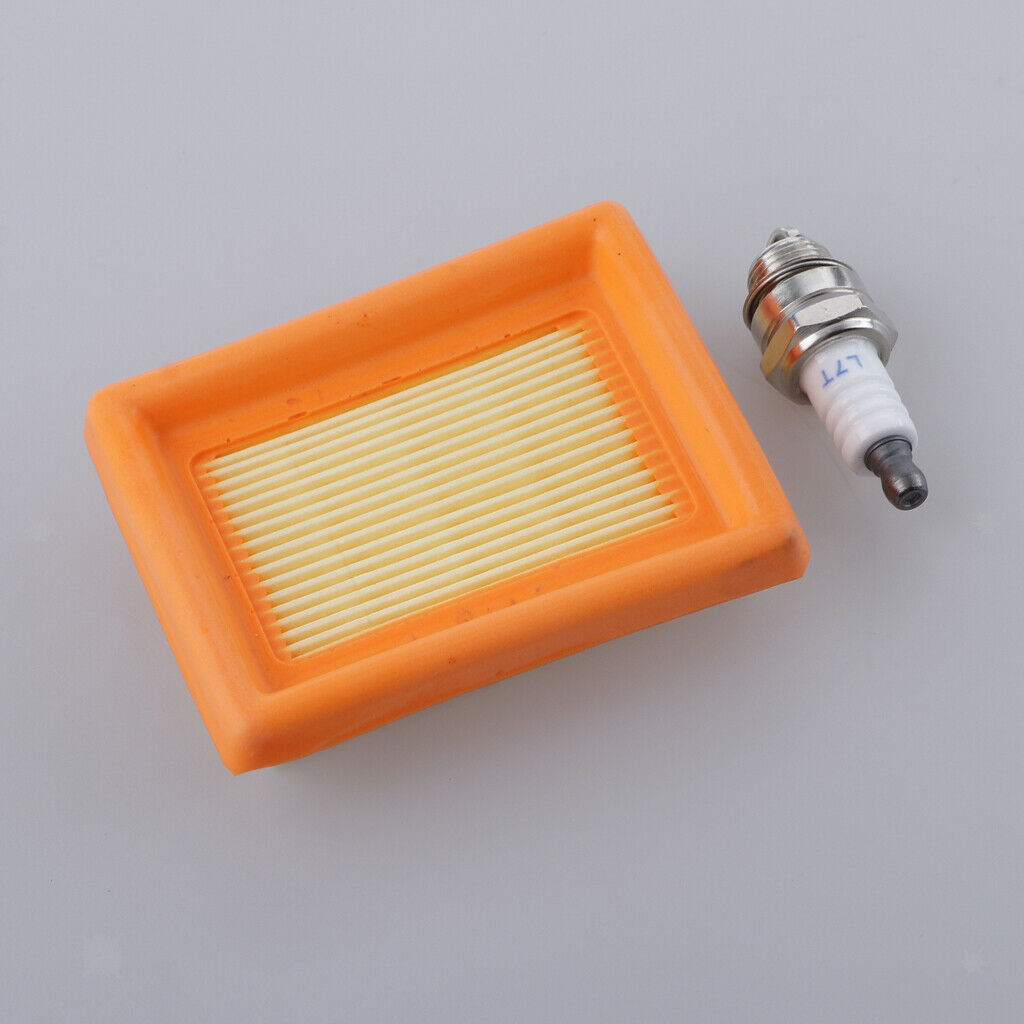 Air Filter Spark Plug Kit for Stihl FS120 FS200 FS250 BT120 FR350 HT250