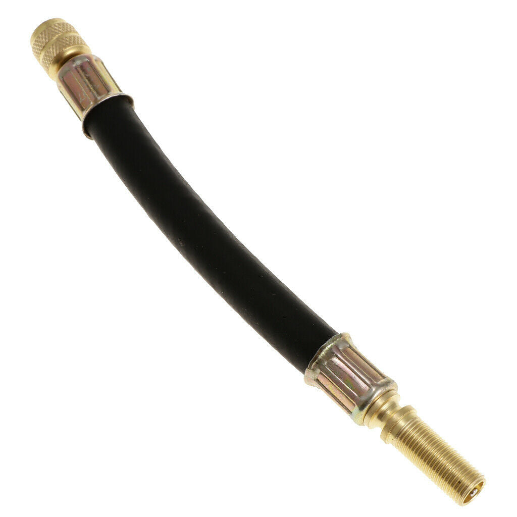 Truck Bus 140mm Long Flexible Tire Tyre Valve Extension Adaptor with Black