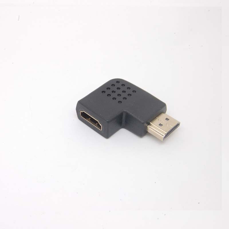 90 Degree Right Angle Male to Female Adapter Cable Connector Coupler HDMI HDTV