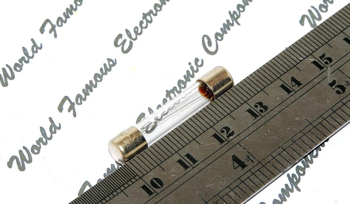 1pcs - SCHURTER (F) 3A 250V 6.3x32mm Glass Fuse - 0034.5135 (FSF) F3A250V